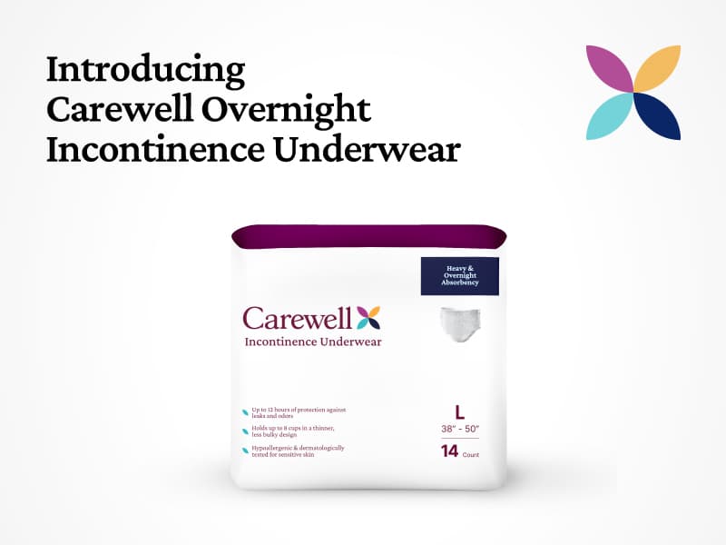 Introducing Carewell's Own Incontinence Underwear Brand